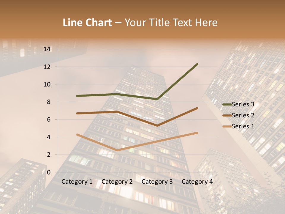 Midtown Urban Cityscape PowerPoint Template