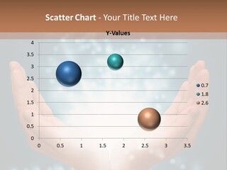 A Person Holding Their Hands With A Light Coming Out Of It PowerPoint Template