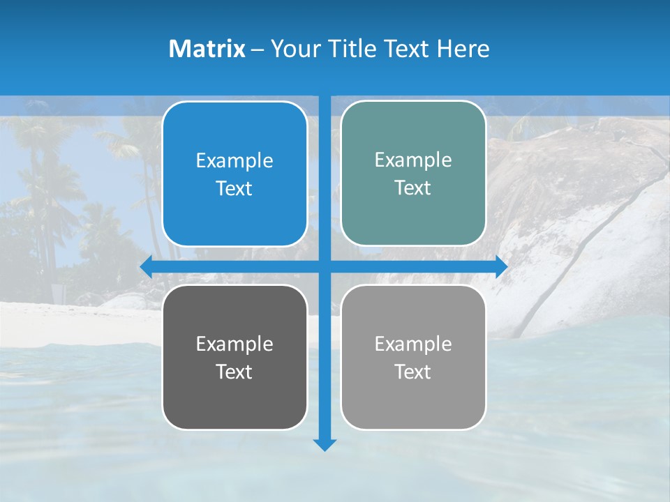 Foliage Landscape Mist PowerPoint Template