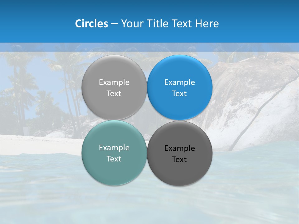 Foliage Landscape Mist PowerPoint Template