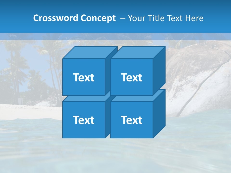 Foliage Landscape Mist PowerPoint Template