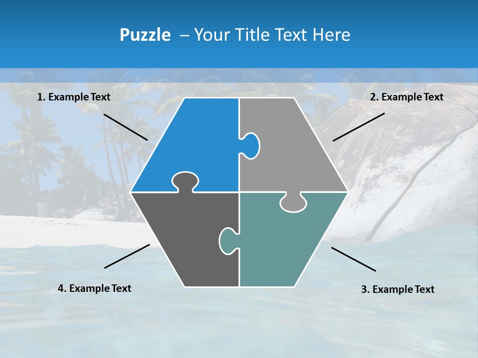 Foliage Landscape Mist PowerPoint Template