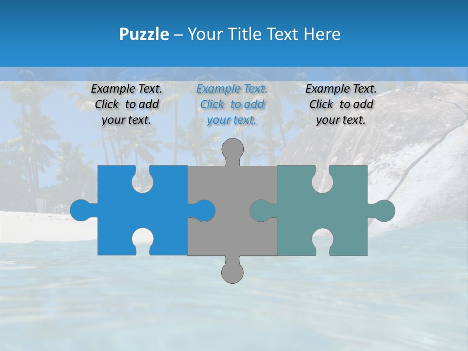 Foliage Landscape Mist PowerPoint Template