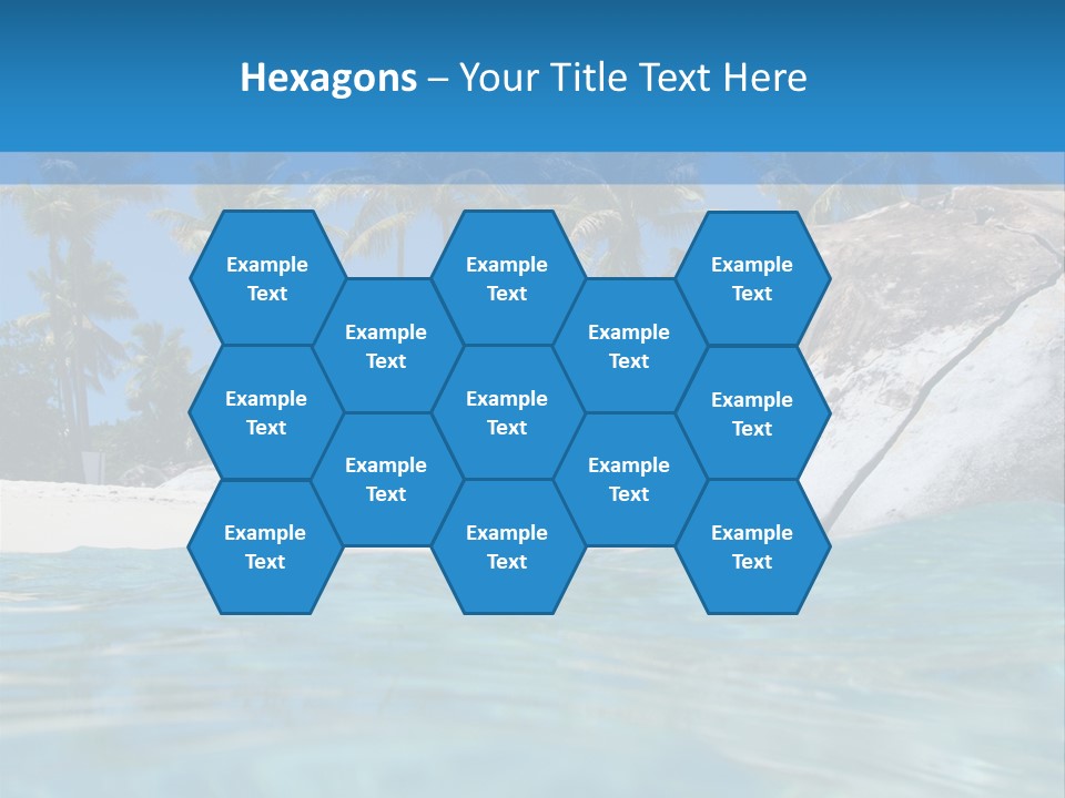 Foliage Landscape Mist PowerPoint Template