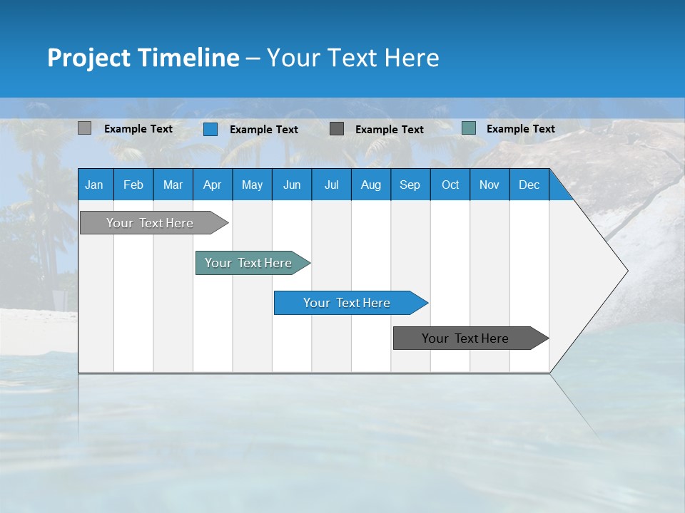Foliage Landscape Mist PowerPoint Template