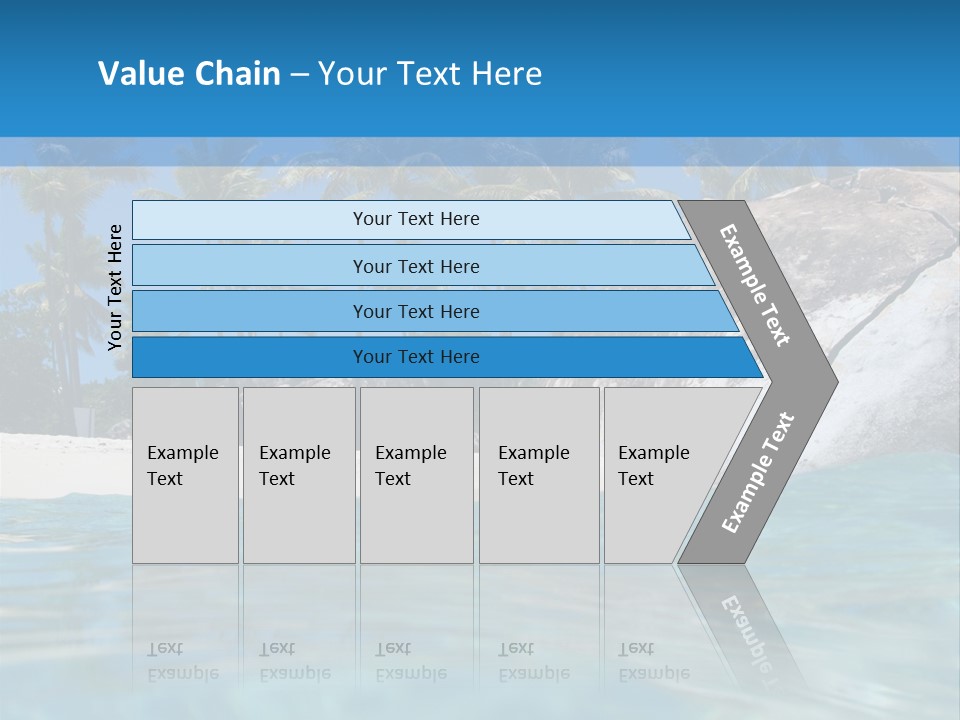 Foliage Landscape Mist PowerPoint Template
