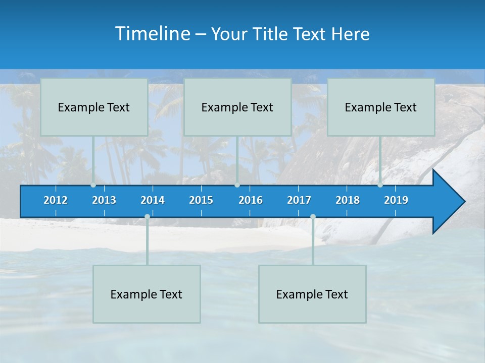 Foliage Landscape Mist PowerPoint Template