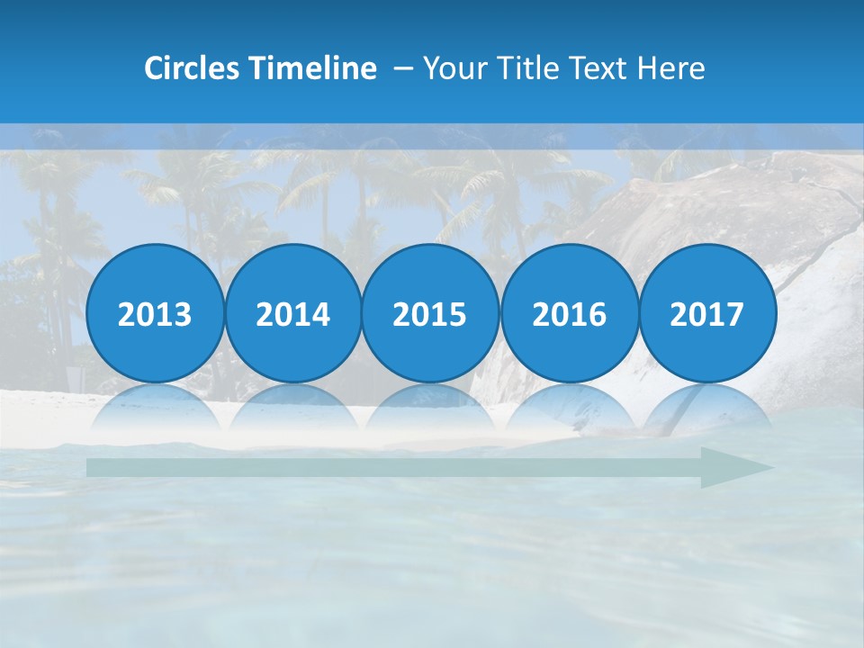 Foliage Landscape Mist PowerPoint Template