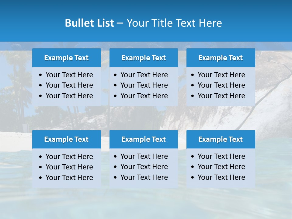 Foliage Landscape Mist PowerPoint Template