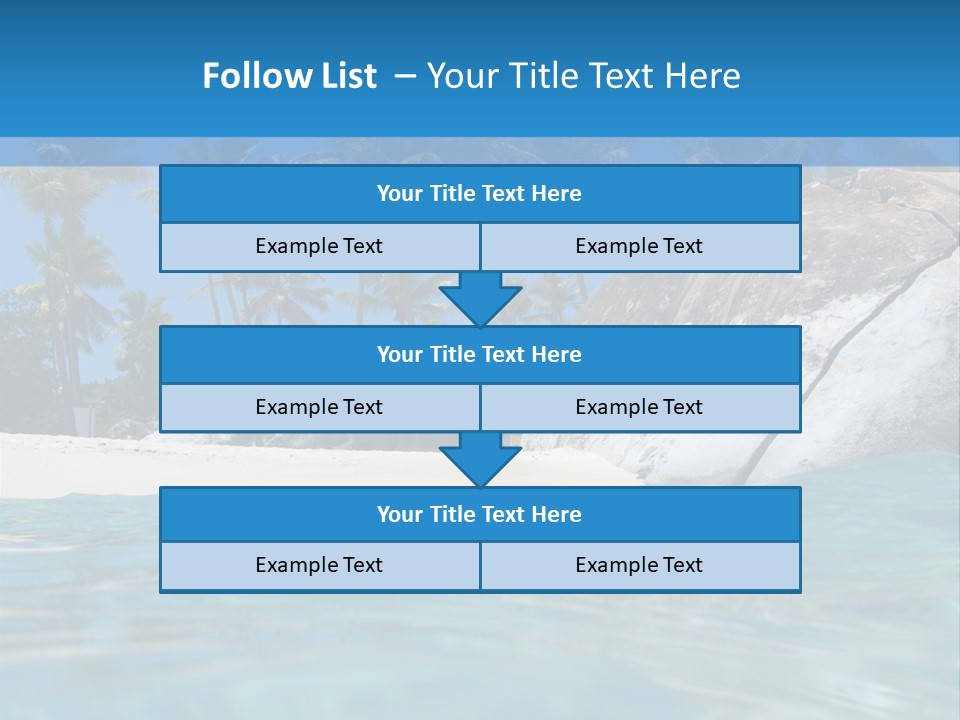 Foliage Landscape Mist PowerPoint Template