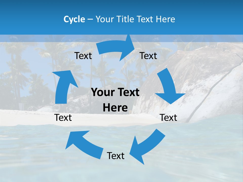 Foliage Landscape Mist PowerPoint Template