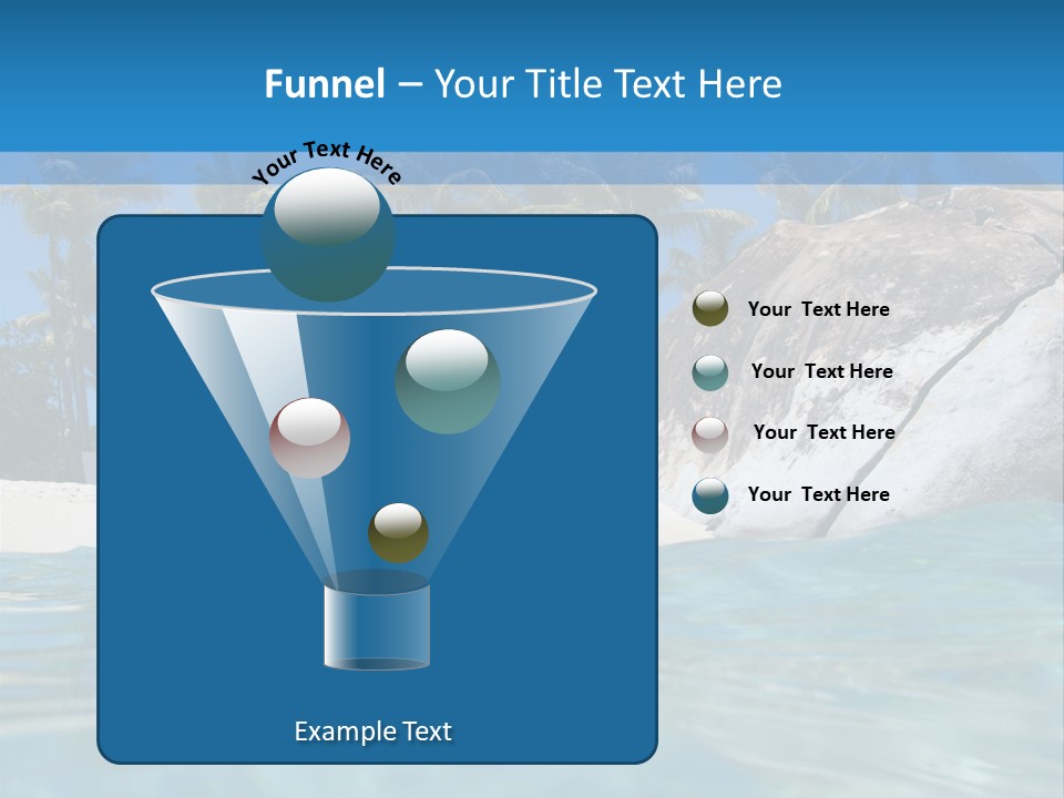 Foliage Landscape Mist PowerPoint Template