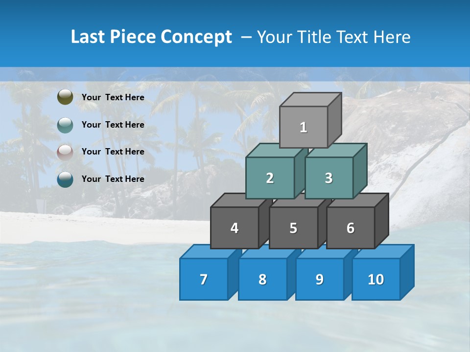 Foliage Landscape Mist PowerPoint Template