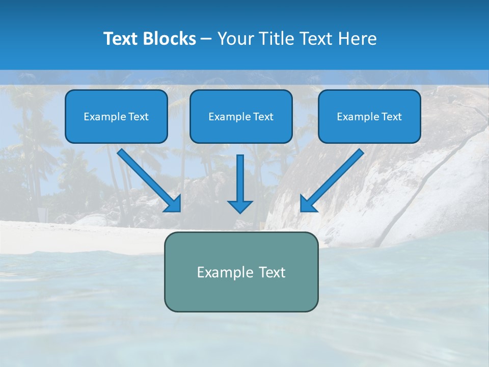 Foliage Landscape Mist PowerPoint Template