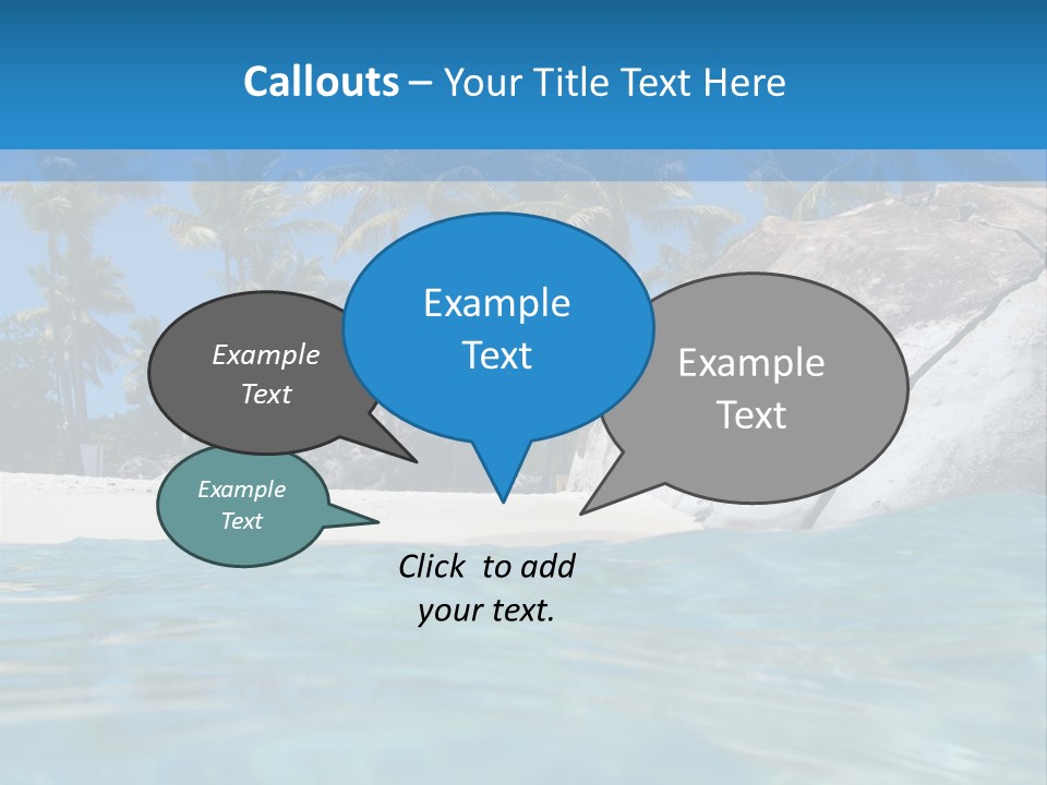 Foliage Landscape Mist PowerPoint Template