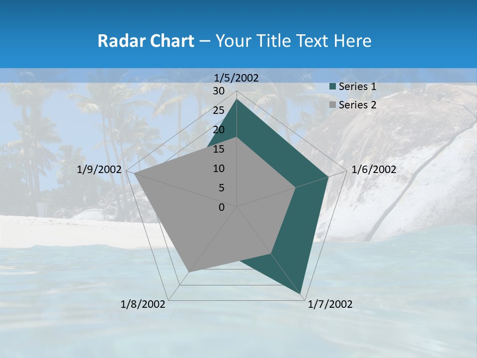 Foliage Landscape Mist PowerPoint Template