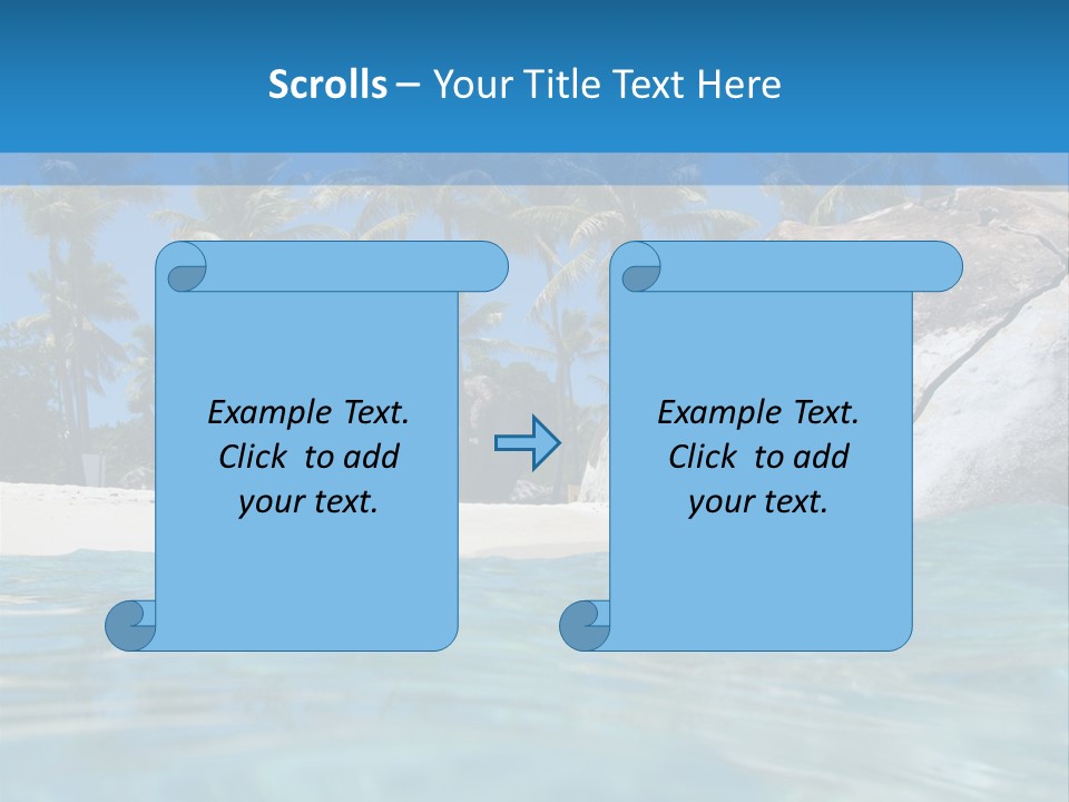 Foliage Landscape Mist PowerPoint Template