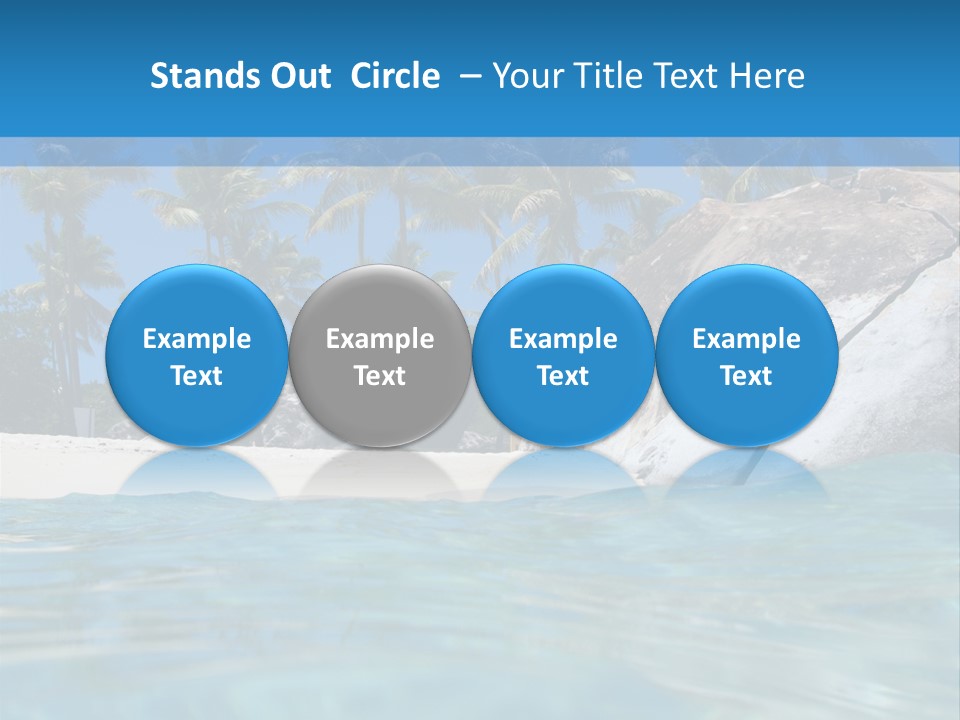 Foliage Landscape Mist PowerPoint Template