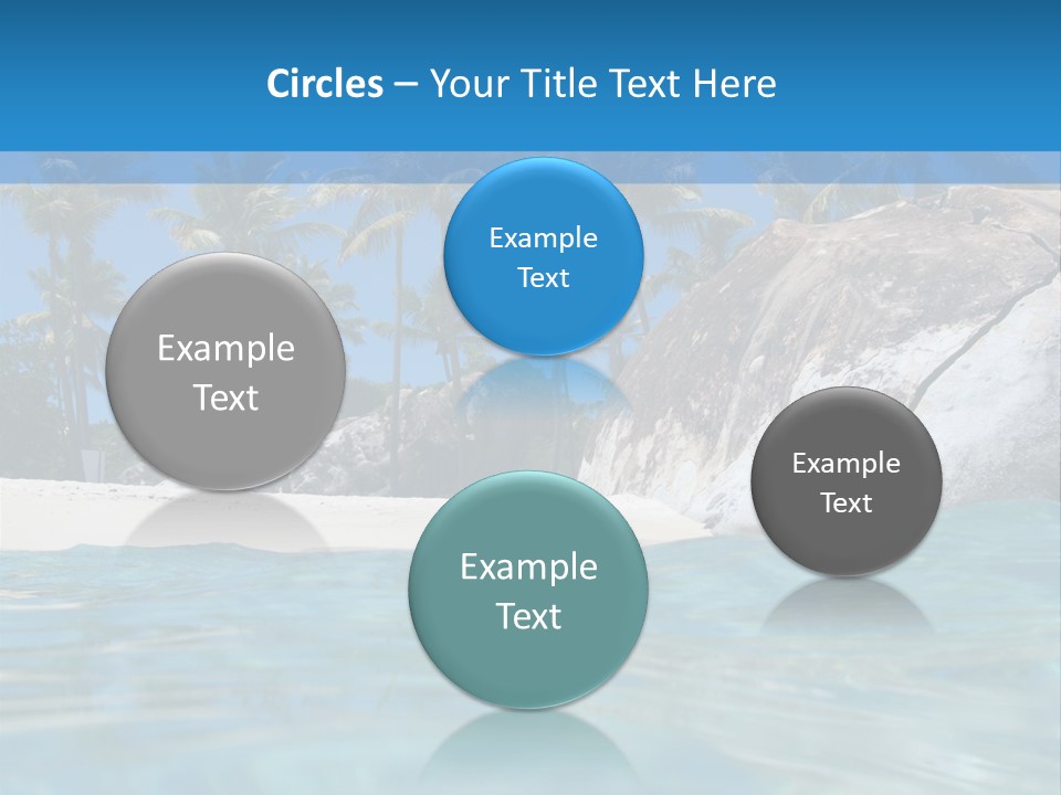 Foliage Landscape Mist PowerPoint Template