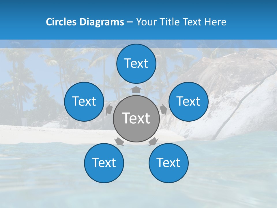 Foliage Landscape Mist PowerPoint Template
