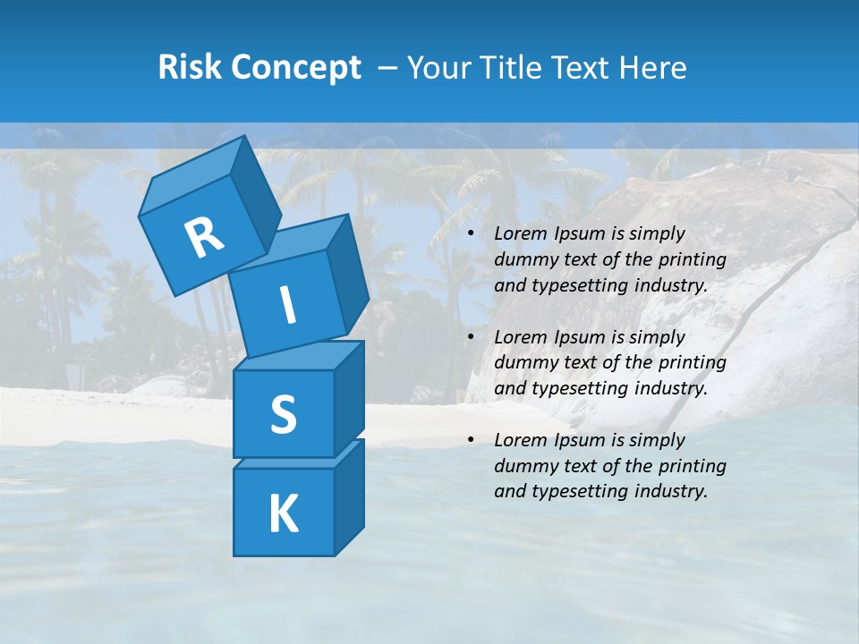 Foliage Landscape Mist PowerPoint Template