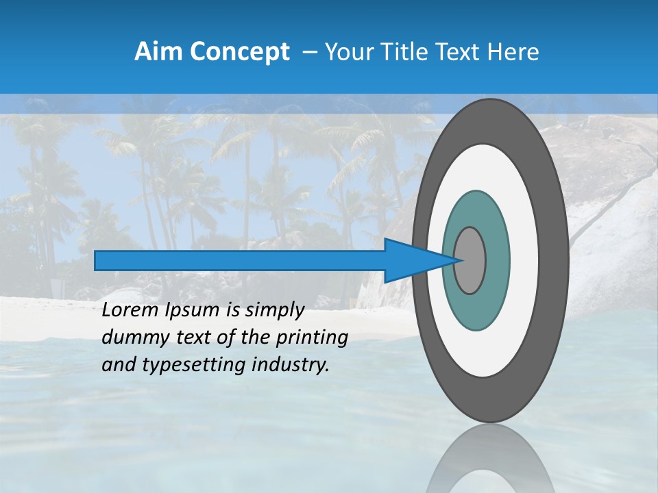 Foliage Landscape Mist PowerPoint Template