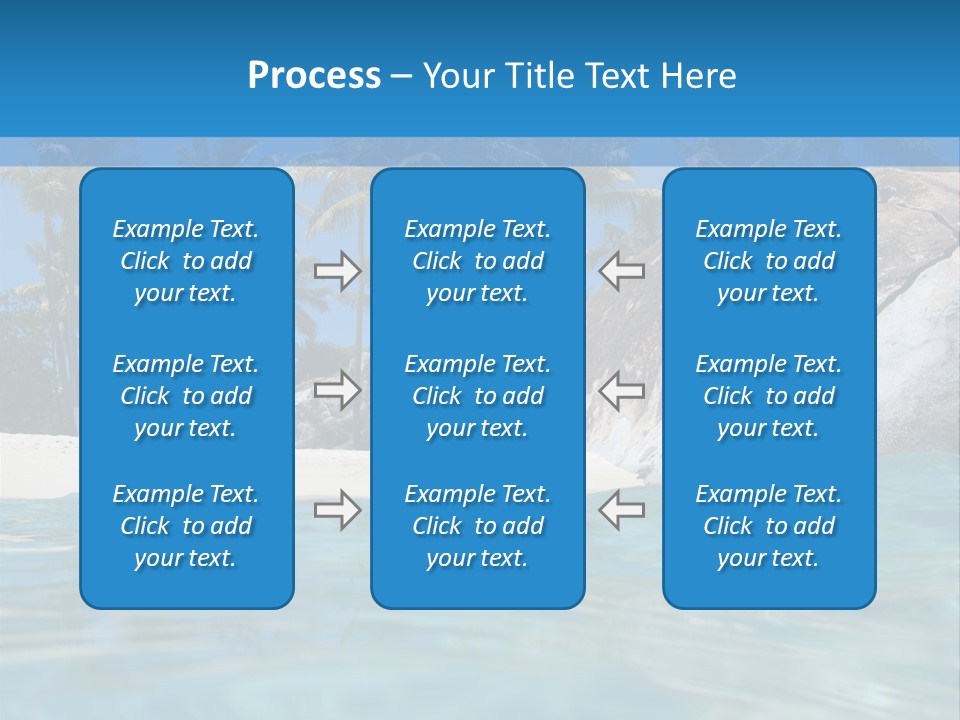 Foliage Landscape Mist PowerPoint Template