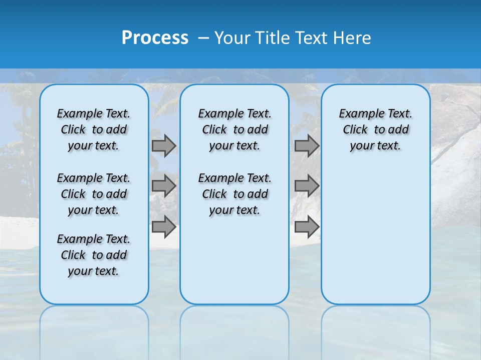Foliage Landscape Mist PowerPoint Template