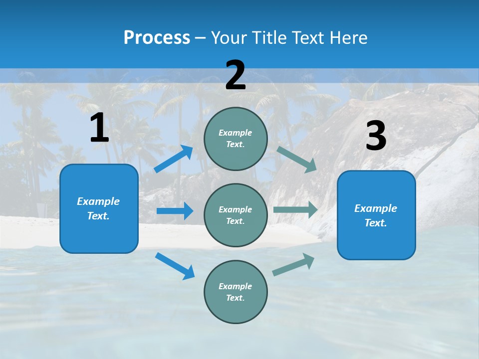 Foliage Landscape Mist PowerPoint Template