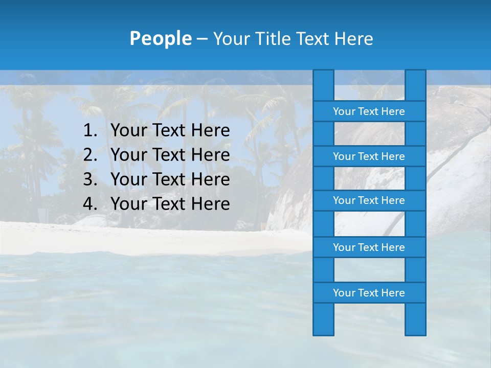 Foliage Landscape Mist PowerPoint Template
