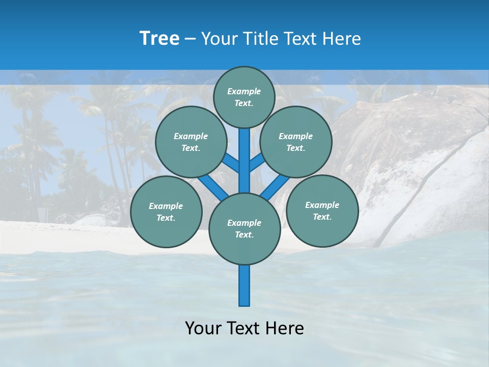 Foliage Landscape Mist PowerPoint Template
