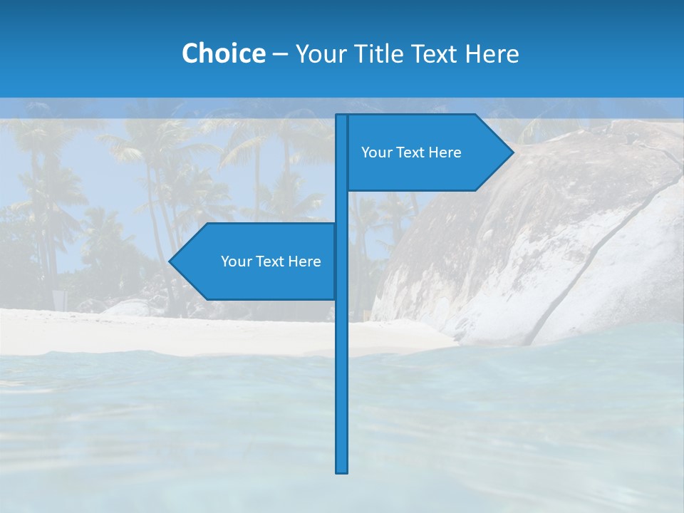Foliage Landscape Mist PowerPoint Template