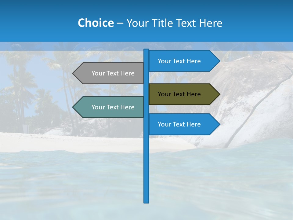 Foliage Landscape Mist PowerPoint Template