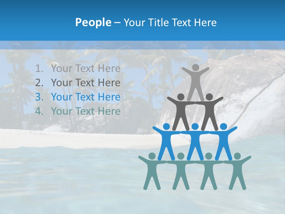 Foliage Landscape Mist PowerPoint Template