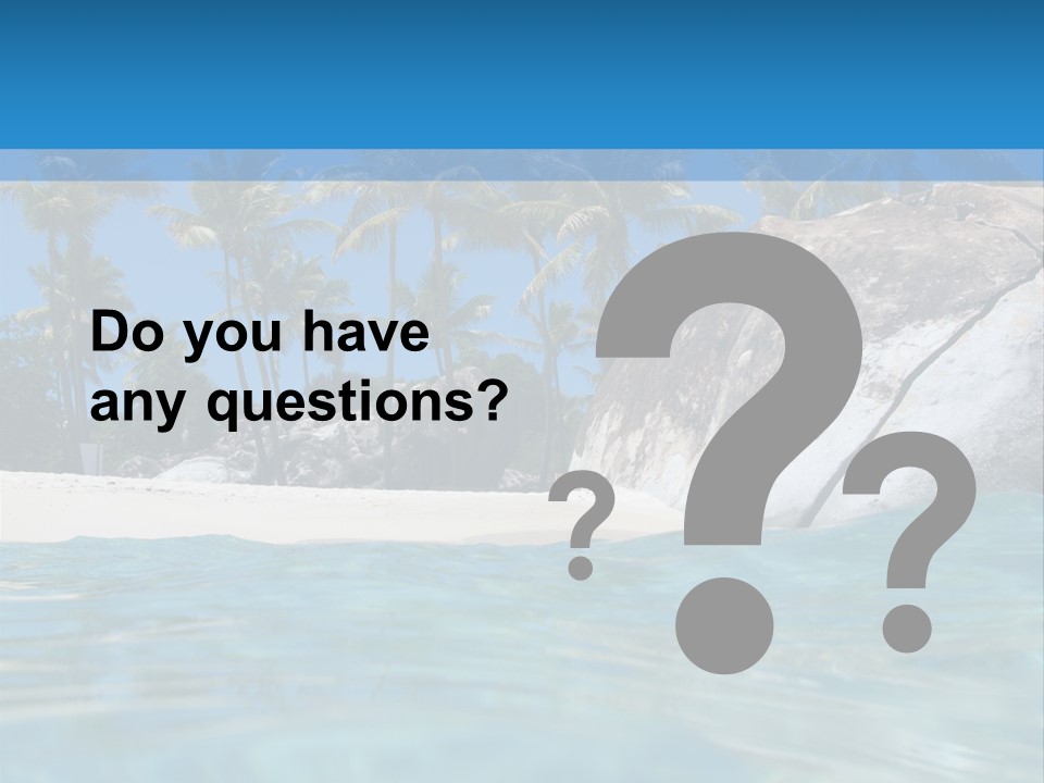 Foliage Landscape Mist PowerPoint Template