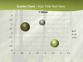 Foliage Landscape Mist PowerPoint Template