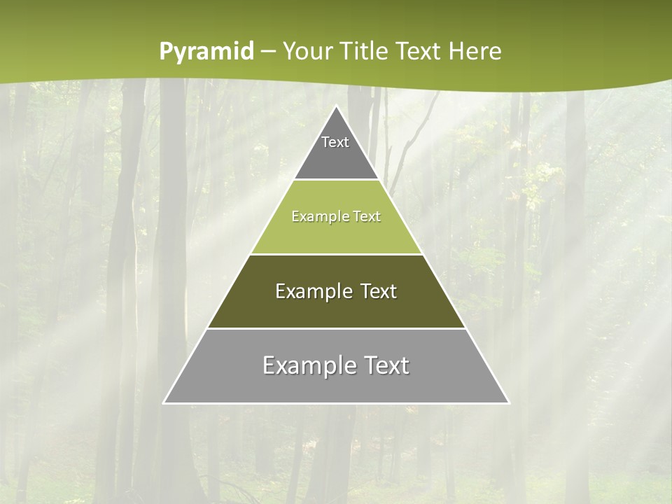 Foliage Landscape Mist PowerPoint Template