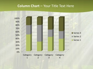 Foliage Landscape Mist PowerPoint Template