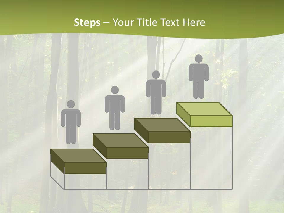 Foliage Landscape Mist PowerPoint Template