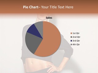 A Woman Posing For A Picture With Her Hands On Her Hips PowerPoint Template