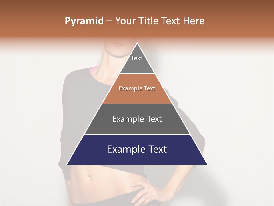 A Woman Posing For A Picture With Her Hands On Her Hips PowerPoint Template