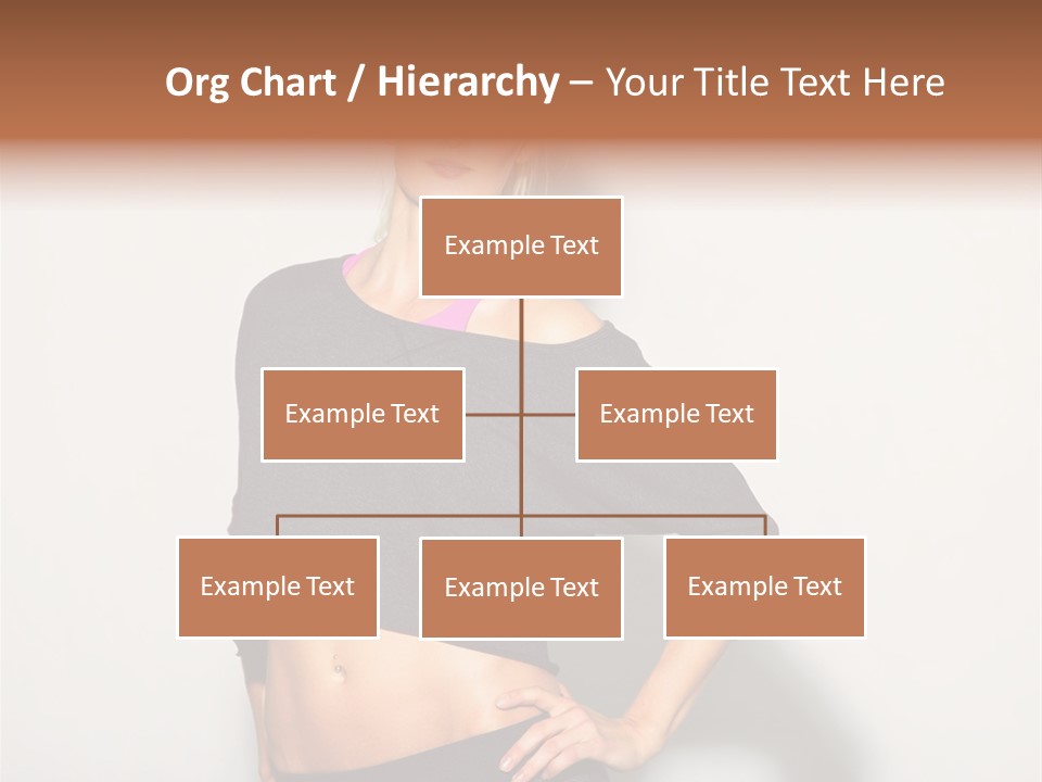 A Woman Posing For A Picture With Her Hands On Her Hips PowerPoint Template