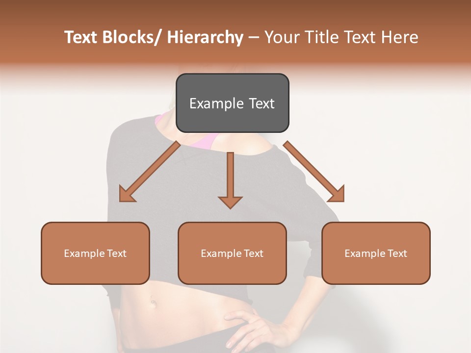 A Woman Posing For A Picture With Her Hands On Her Hips PowerPoint Template