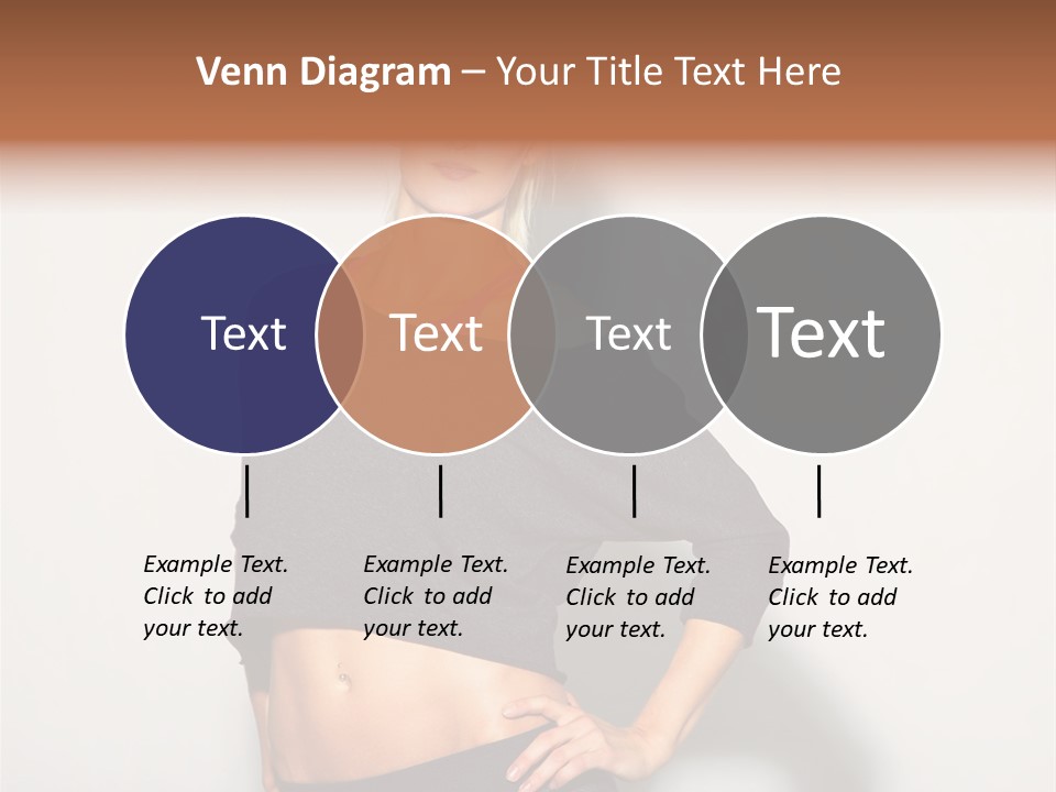 A Woman Posing For A Picture With Her Hands On Her Hips PowerPoint Template