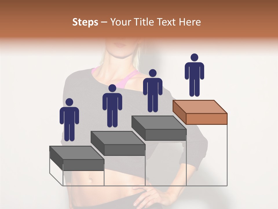 A Woman Posing For A Picture With Her Hands On Her Hips PowerPoint Template