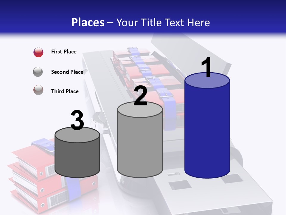 Sun Scene Shore PowerPoint Template