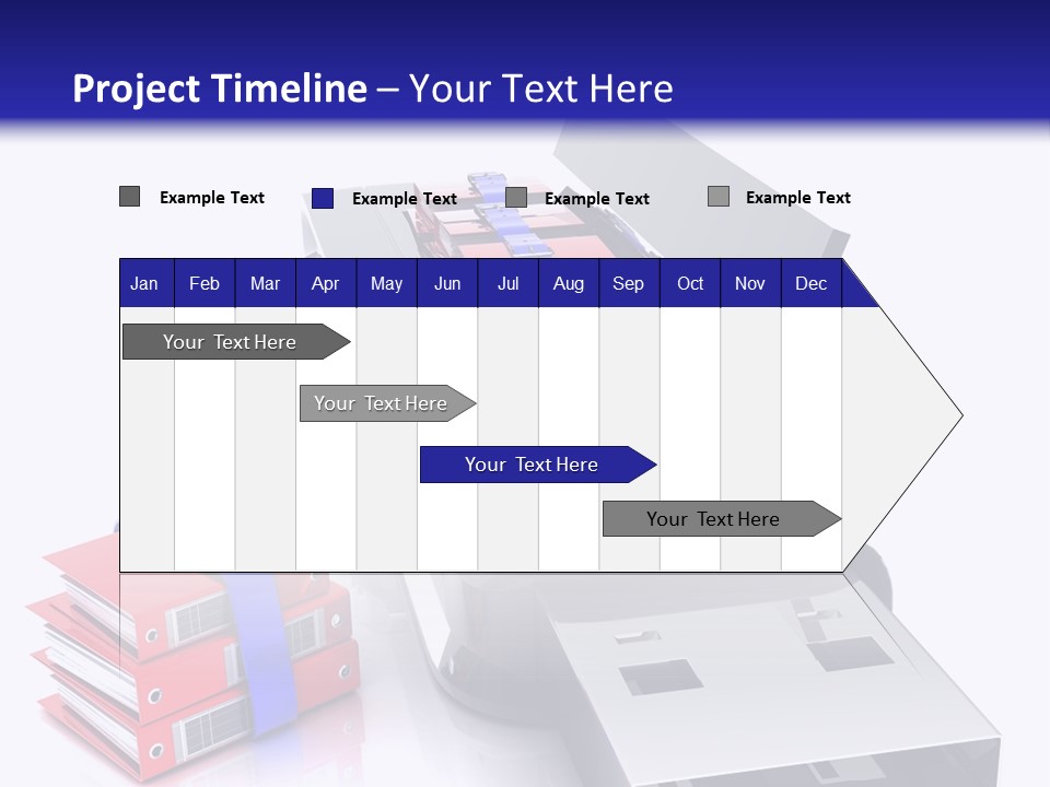 Sun Scene Shore PowerPoint Template