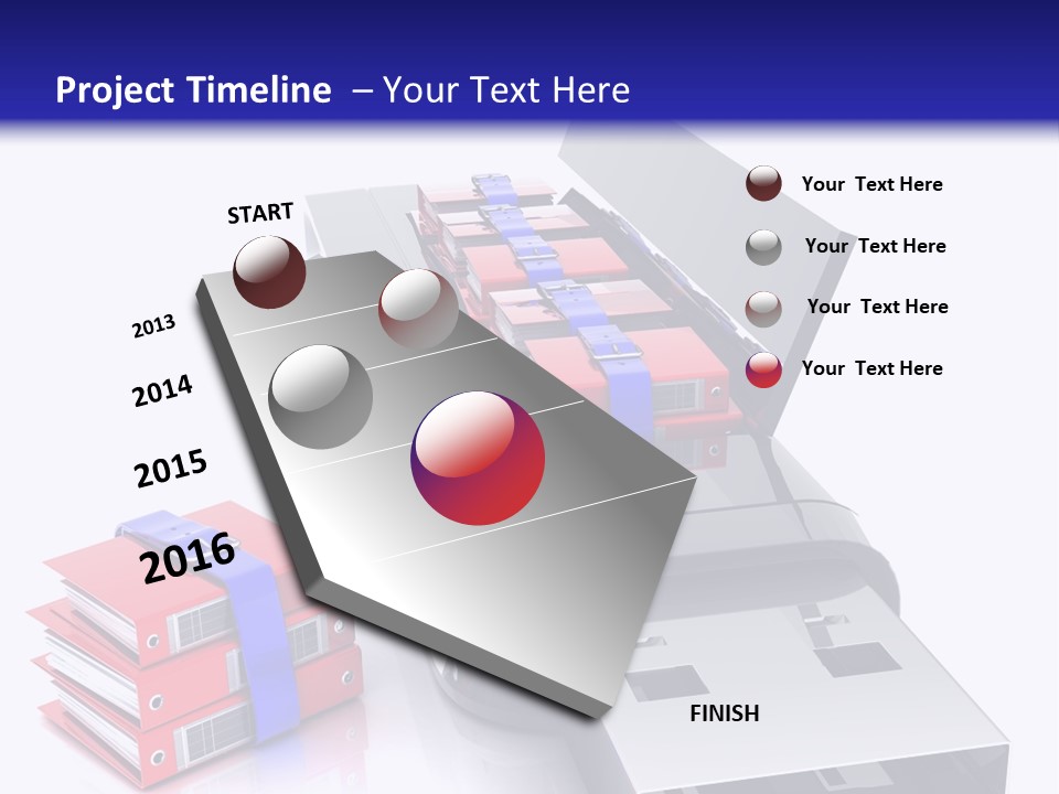 Sun Scene Shore PowerPoint Template