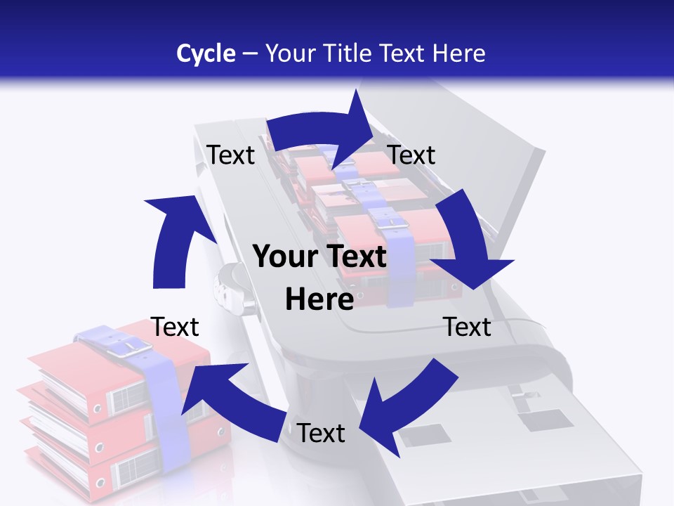 Sun Scene Shore PowerPoint Template
