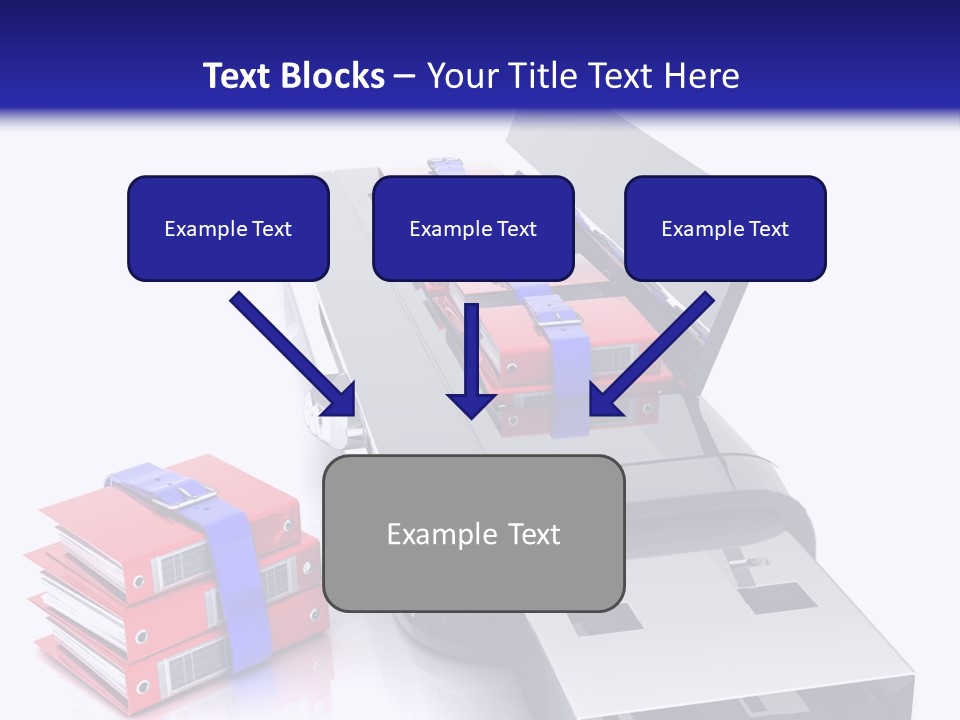 Sun Scene Shore PowerPoint Template